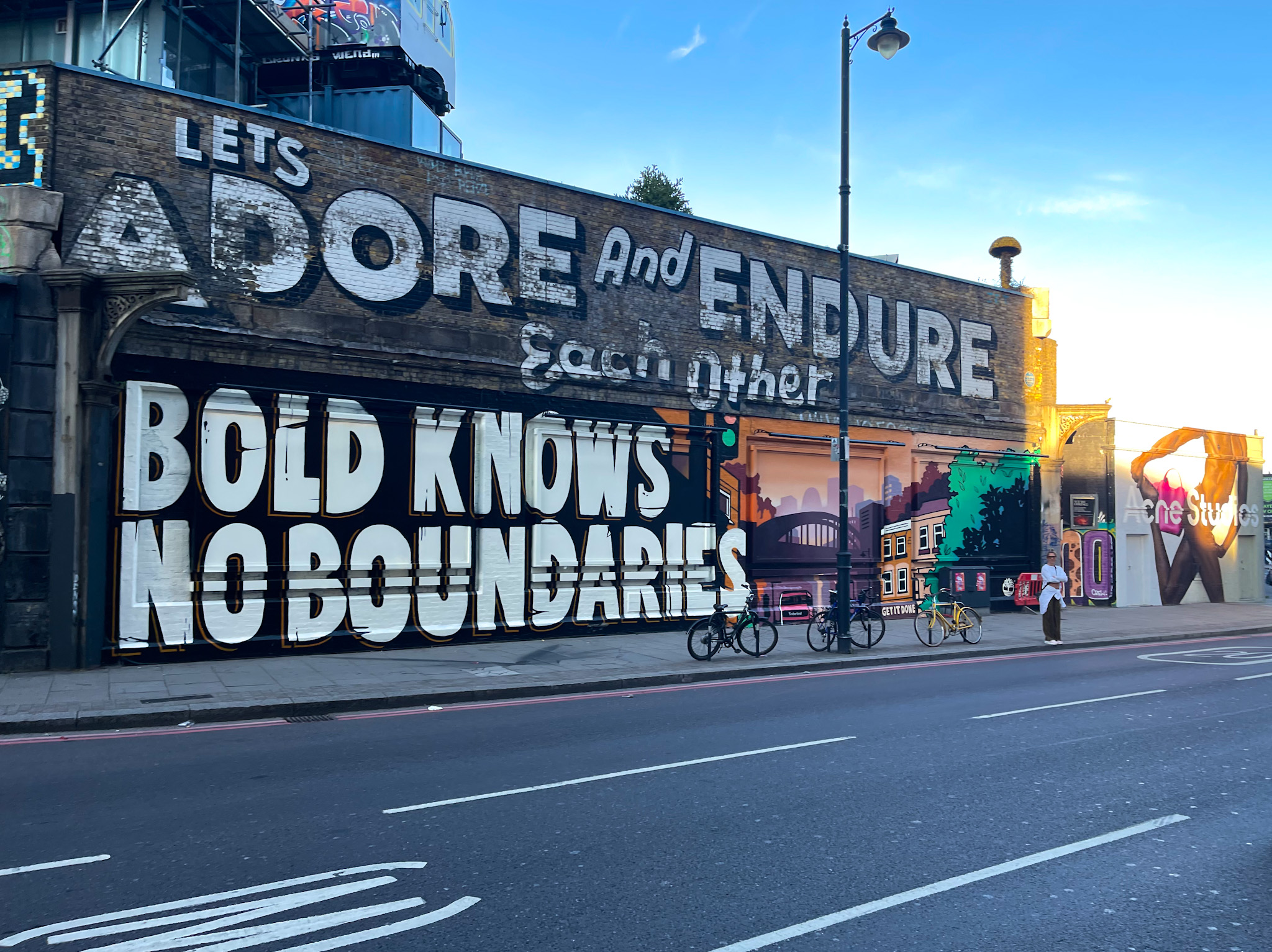 Bold Knows No Boundaries. Great Eastern Street, Shoreditch