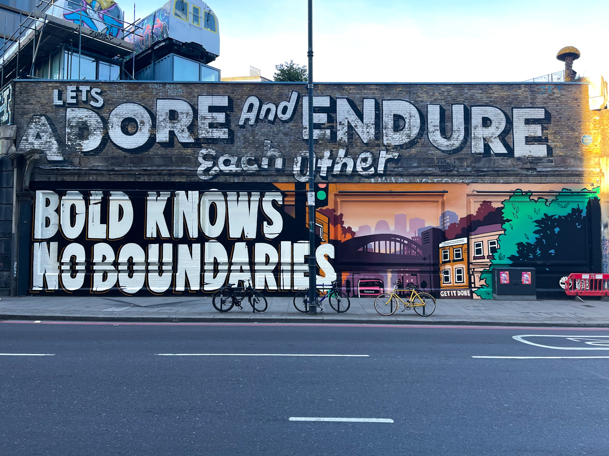 Bold Knows No Boundaries. Great Eastern Street, Shoreditch